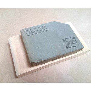 板付き天然仕上げ砥石(小)