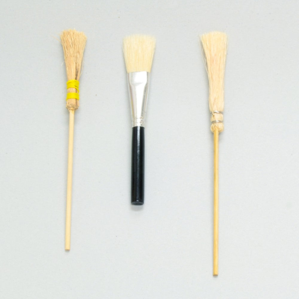 Linen Flax Hakobi (mixing brush)