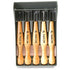 Power Grip Set of 5 knives in plastic box