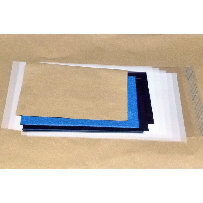 Tracing film & Carbon paper set  Blue
