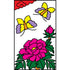 "Botan(Peony) with Butterfly" Beginners Kit 7 colors